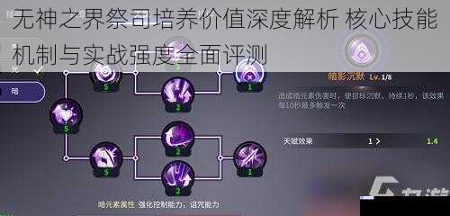 无神之界祭司培养价值深度解析 核心技能机制与实战强度全面评测