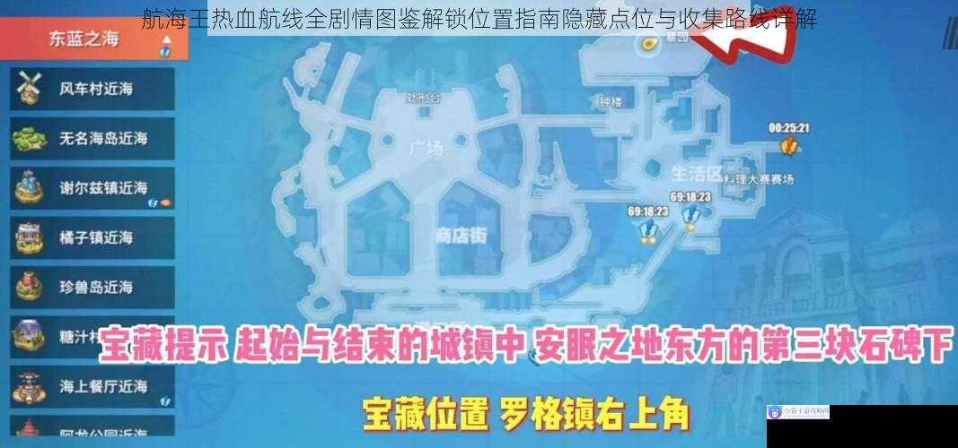 航海王热血航线全剧情图鉴解锁位置指南隐藏点位与收集路线详解