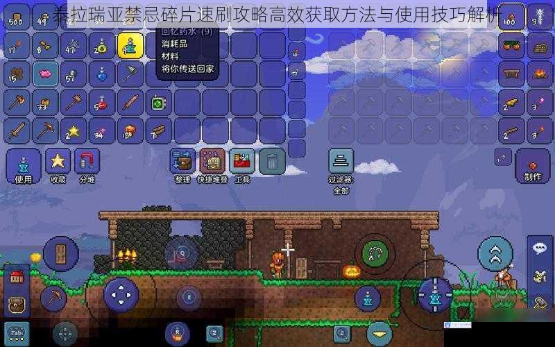 泰拉瑞亚禁忌碎片速刷攻略高效获取方法与使用技巧解析