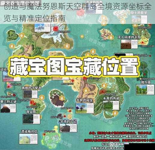 创造与魔法努恩斯天空群岛全境资源坐标全览与精准定位指南