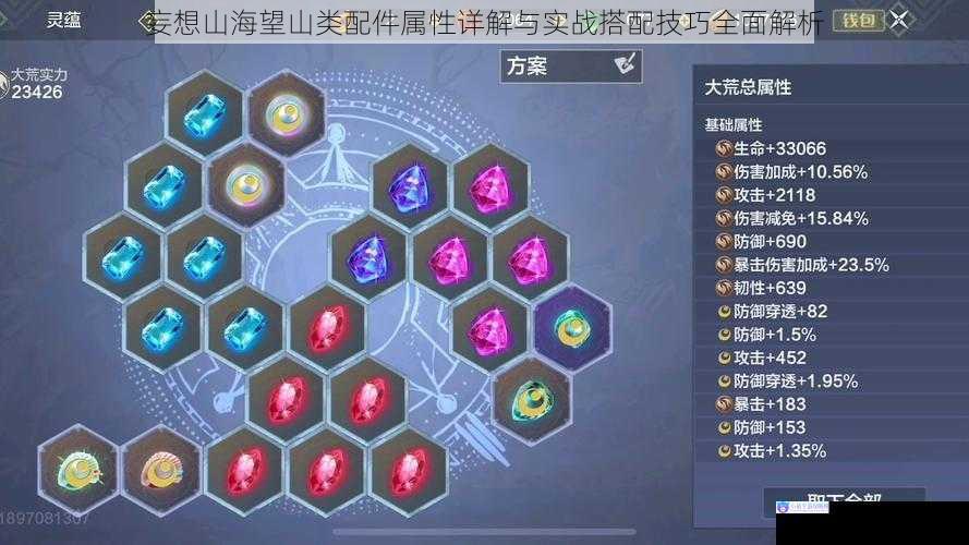 妄想山海望山类配件属性详解与实战搭配技巧全面解析