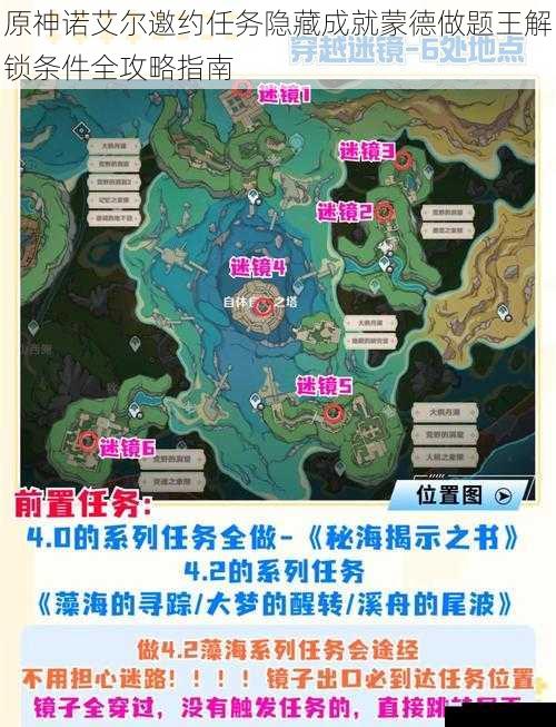 原神诺艾尔邀约任务隐藏成就蒙德做题王解锁条件全攻略指南